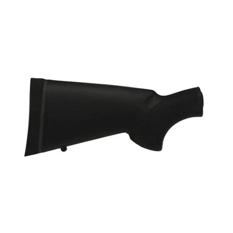 Hogue OverMolded Rubber Shotgun Stock with a 12" Length of Pull (L.O.P.) for Mossberg 500 12, 16, 20, & 28 Gauge, Black - 05030