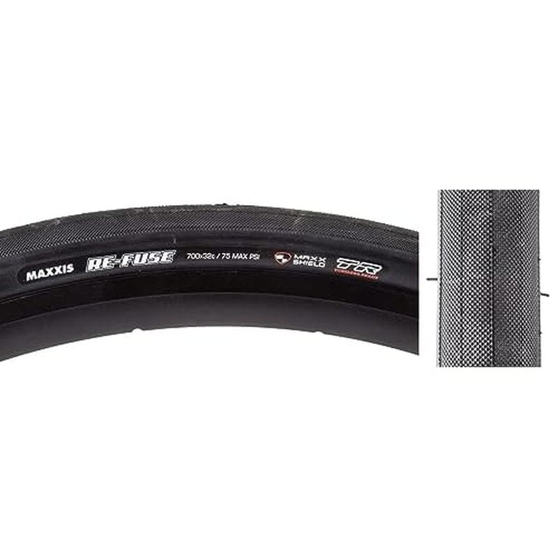 Maxxis Re-Fuse - 700x32 - Road Bike Tire, Dual Compound, Tubeless Ready