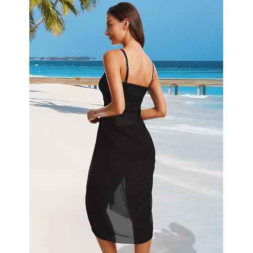 CHICGAL Sarong Wraps Swimsuit Coverup for Women Bathing Suit Cover Up Summer Bikini Beach Swimwear