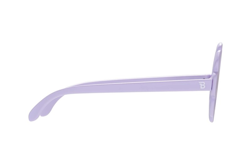 Babiators Polarized Flower: Irresistible Iris | Lavender Mirrored Lens | Ages 3-5