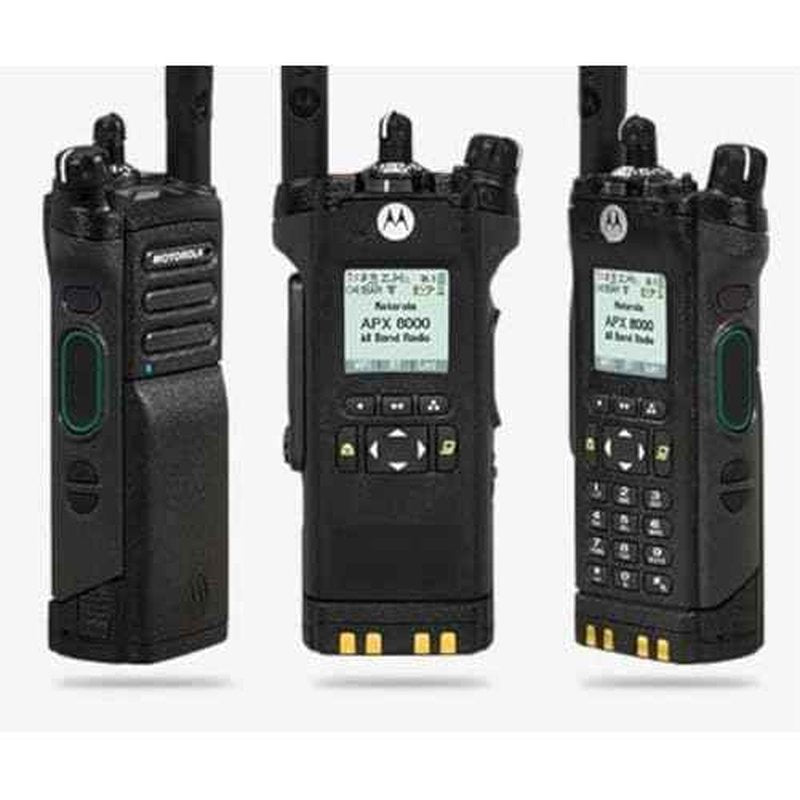 Motorola Solutions PMLN7903, PMLN7903A OEM Radio Carry Holder, Leather, 3" Belt Loop. Compatible with APX 6000 and APX8000 radios.