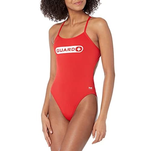 TYR Women's Standard Guard Crosscut Fit Tieback Swimsuit