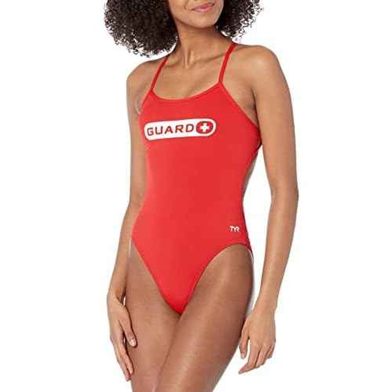 TYR Women's Standard Guard Crosscut Fit Tieback Swimsuit