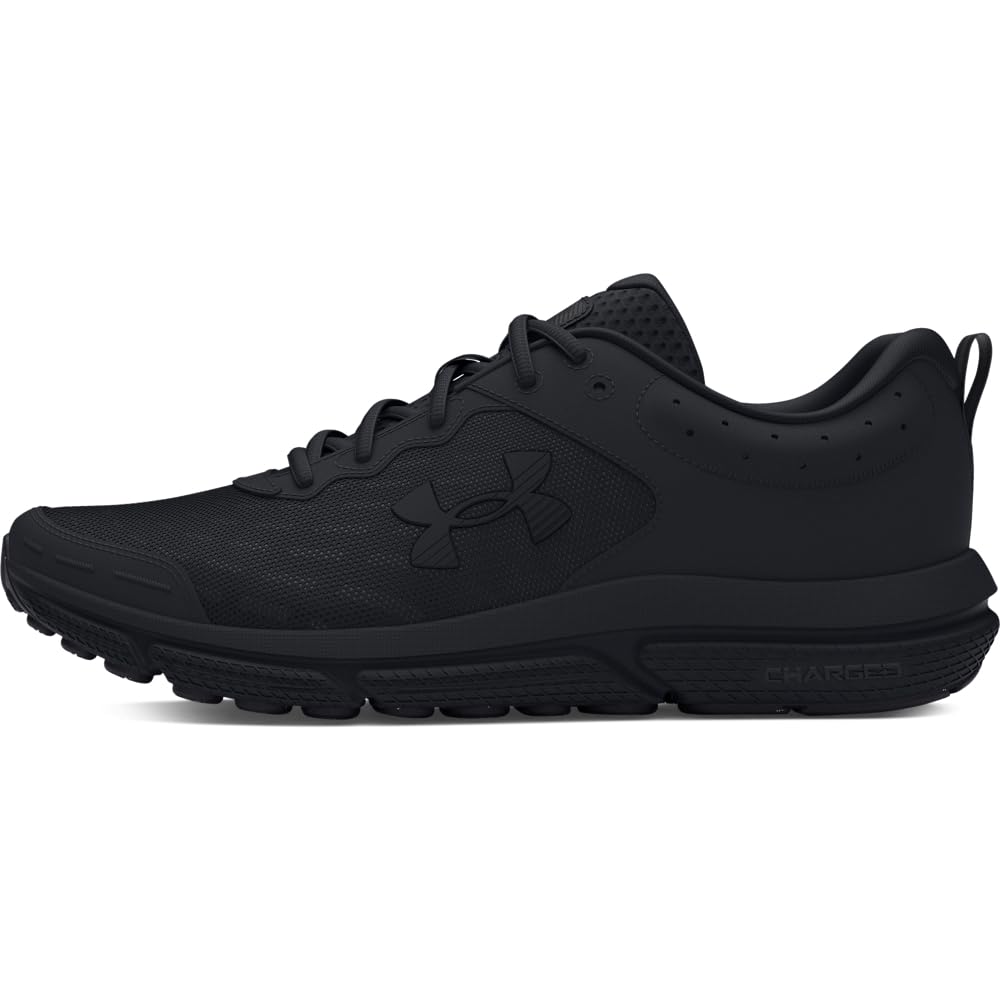 Under Armour Men's Charged Assert 10, (002) Black/Black/Black, 11, US