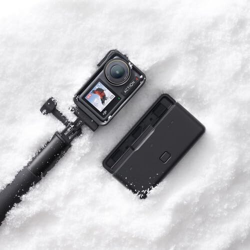 DJI Osmo Action 4 Camera Adventure Combo - 4K UHD Waterproof Vlogging Camera | Dual Screens, Stabilization, 32GB Card & Accessories