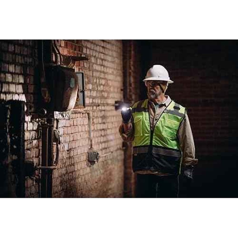 Streamlight PolyTac X, Multi-Fuel, Professional Tactical Flashlight, Yellow - 88614, Battery Powered, 600 Lumens, Rechargeable Option, Waterproof, Impact Resistant