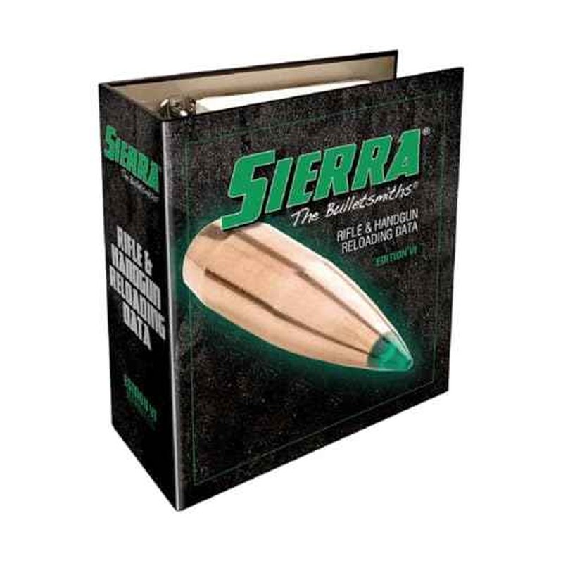 Sierra 6th Edition Reloading Manuals, Black/Green, 600