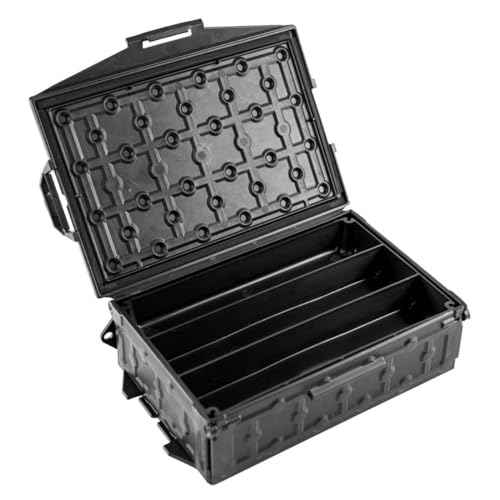 YakAttack TracPak 5x1 Inserts Two Pack | Half-Depth Organizers for Stackable Storage Box | 5 Compartments Each | Includes Stacking Tabs | Fits TracPak System | Made in USA