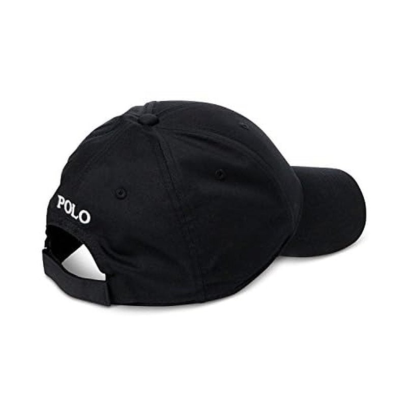 Polo Ralph Lauren Men`s Baseline Performance Cap (Black(5002)/White, One Size)