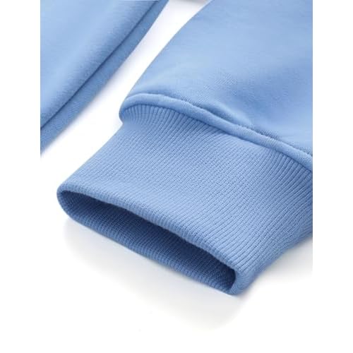 Aelfric Eden Fleece Lined Hoodies For Men Women Oversized Hoodie Casual Hooded Sweatshirts Warm Solid Basic Pullover Tops