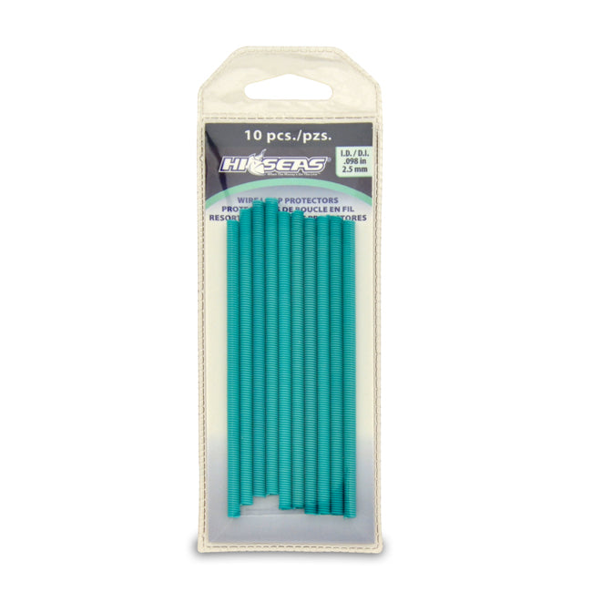 Spring Wire Loop Protectors for Fishing Leaders - Corrosion-Resistant Steel