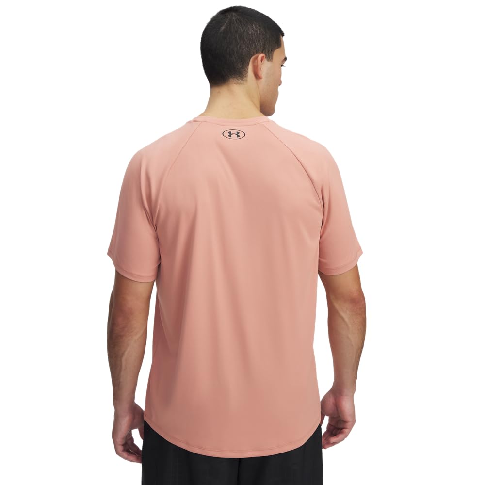 Under Armour Men's Tech 2.0 Short-Sleeve T-Shirt, (696) Canyon Pink / / Black, 4X-Large