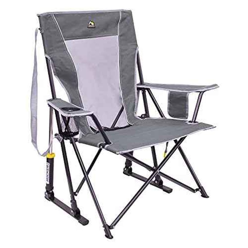 GCI Outdoor Sunshade Rocker Outdoor Rocking Chair with Canopy