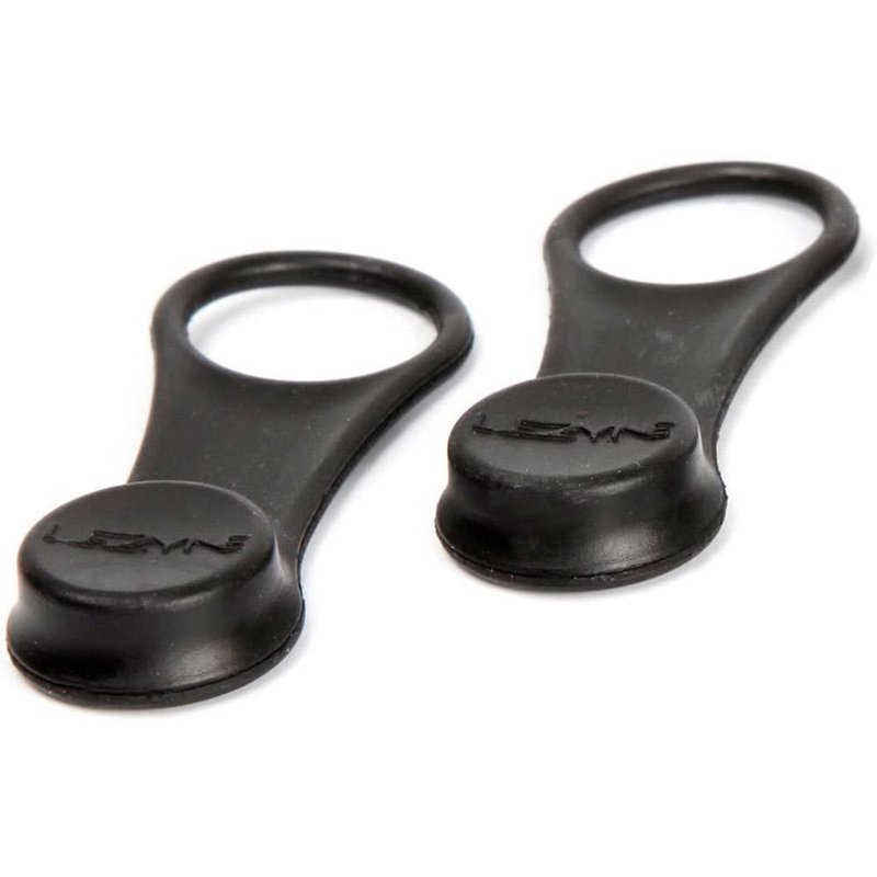 Lezyne Mini Pump End Caps, Black, One Size