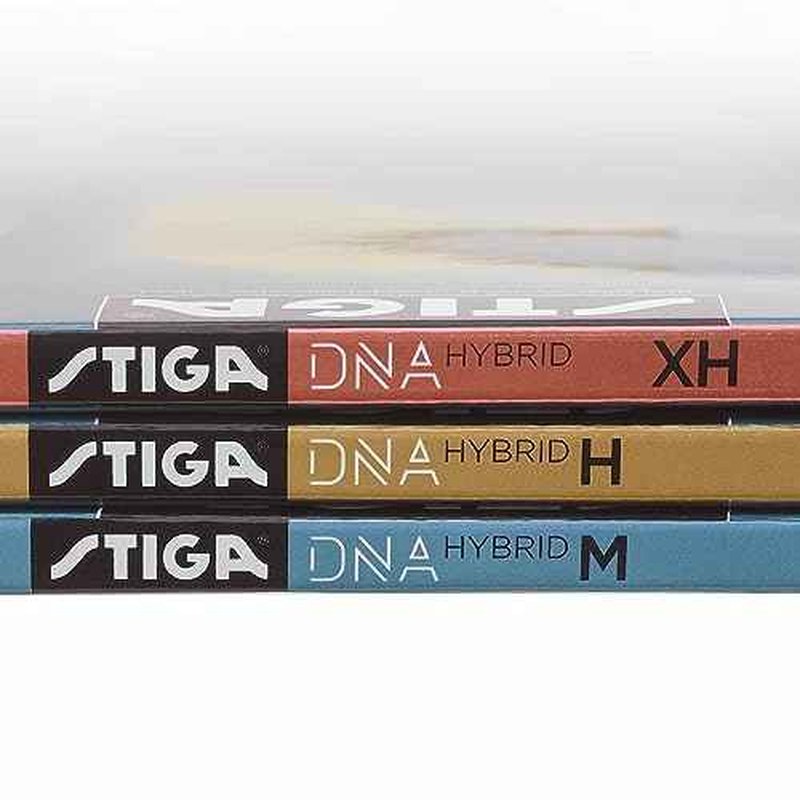 Stiga DNA Hybrid Table Tennis Rubber | Professional Table Tennis Sheet for Maximum Control & Powerful Spins - Full Stroke Control - Made in Germany