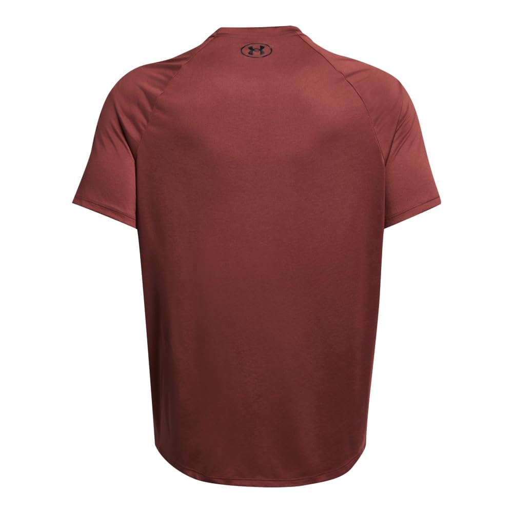 Under Armour Men's Tech 2.0 Short-Sleeve T-Shirt, (689) Cinna Red / / Black, Small