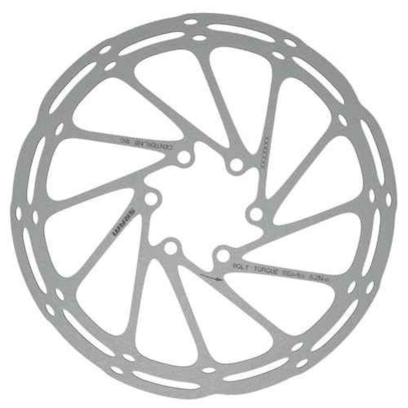 SRAM CenterLine Disc Brake Rotor - 203mm, 6-Bolt, Silver