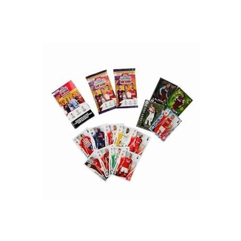 TOPPS - TCG Cards Game UCL 2024 Match Attax Eco Pack with 37 Cards