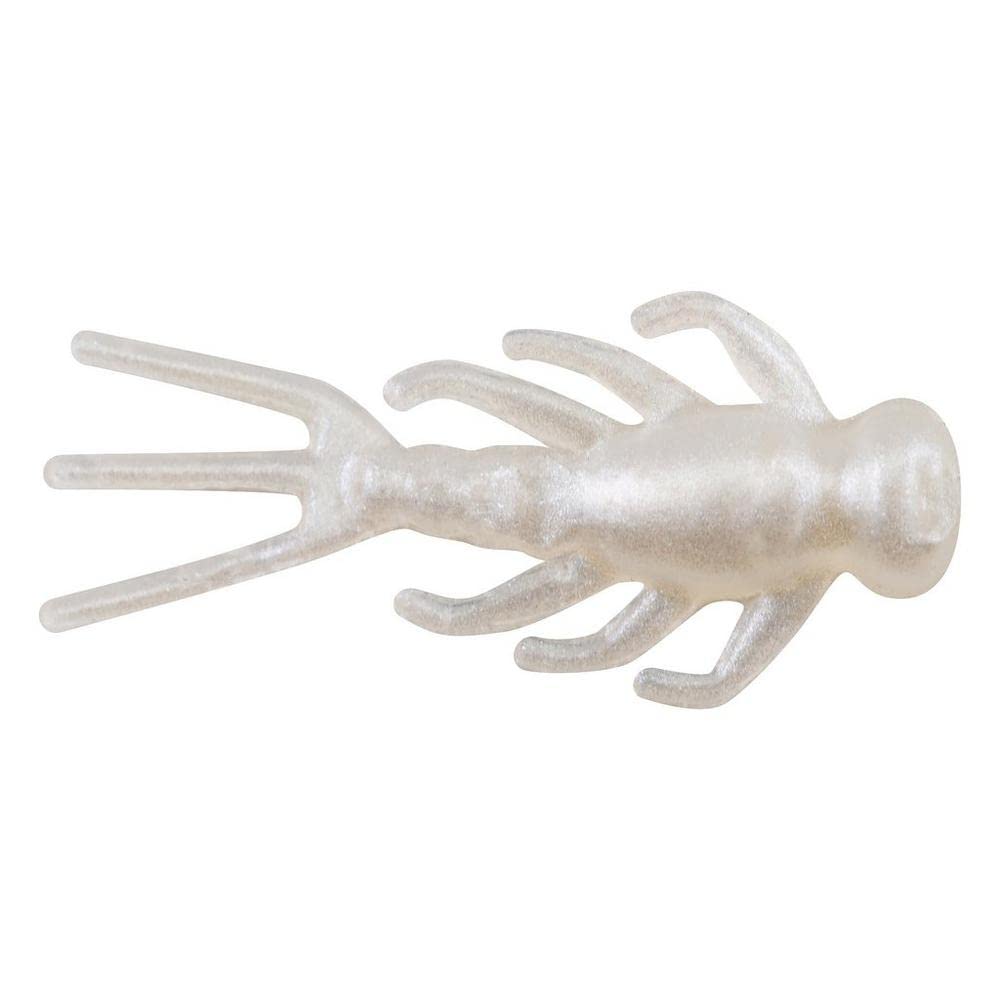 Berkley PowerBait Mayfly Fishing Soft Bait, Pearl White