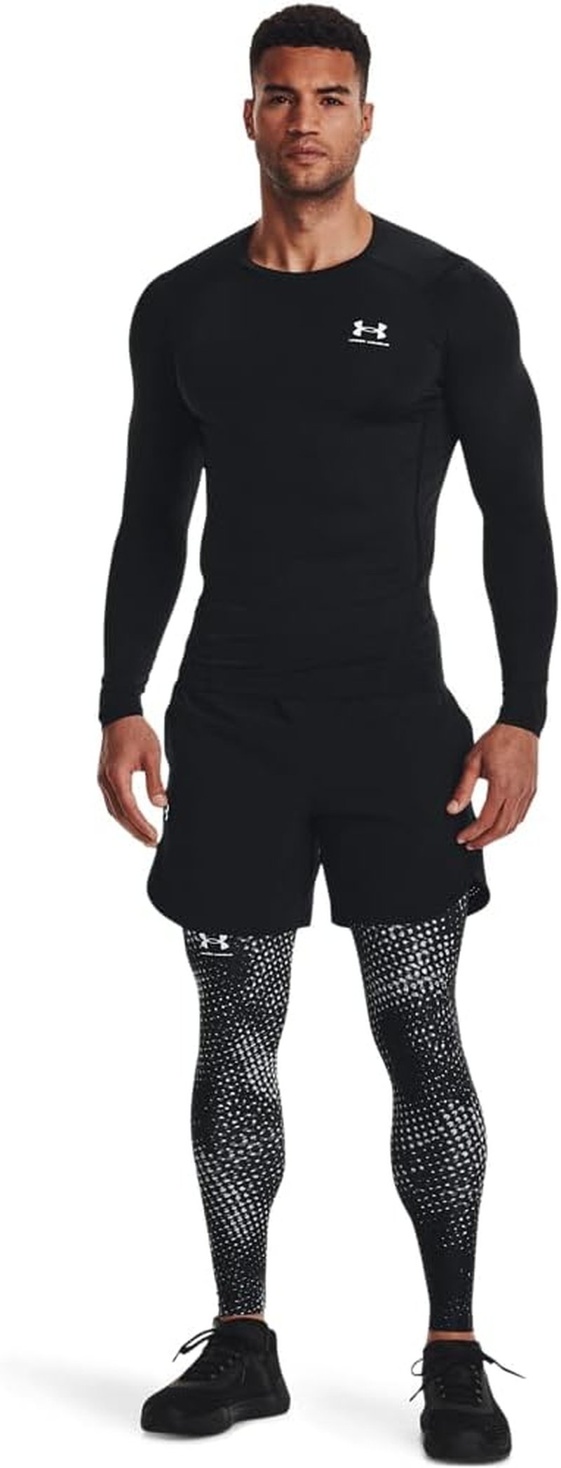 Under Armour Men's HeatGear Compression Shirt - Moisture-Wicking Fabric | Athletic Fit
