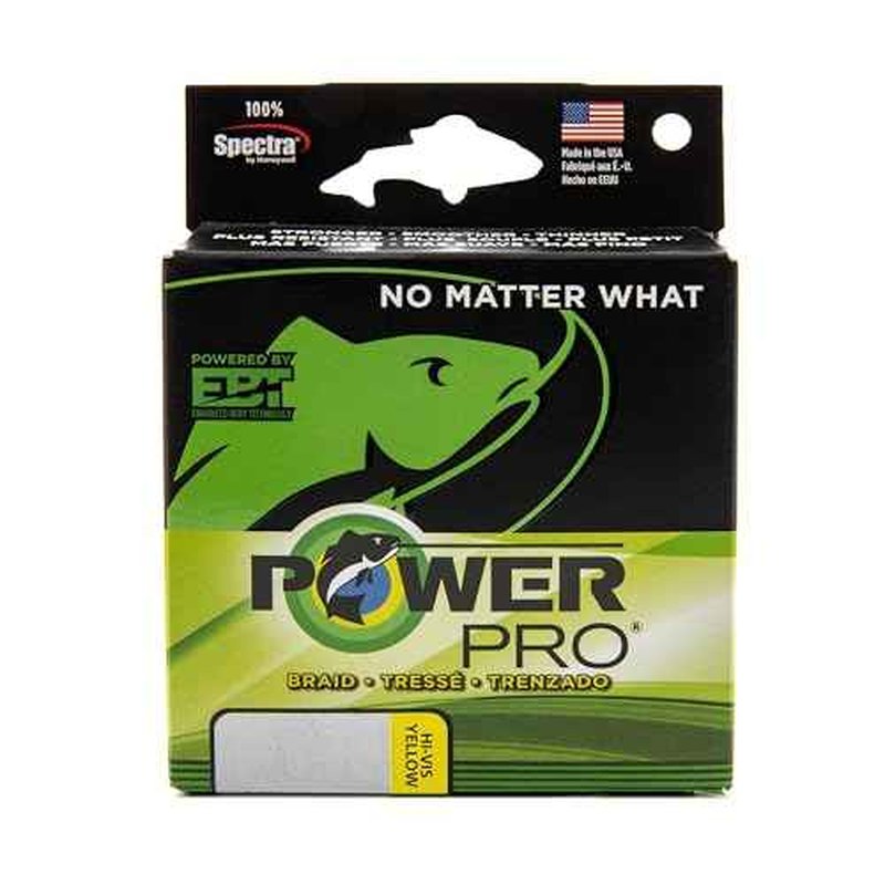POWER PRO 21100300500W Spectra Braided Fishing Line 30Lb 500 Yd,Multi