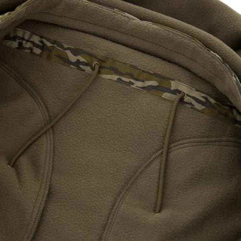 Drake Waterfowl Eqwader MST Camo 1/4 Zip Jacket, Waterproof, Fleece-Lined, Adjustable Cuffs, Men¡¯s Hunting Pullover