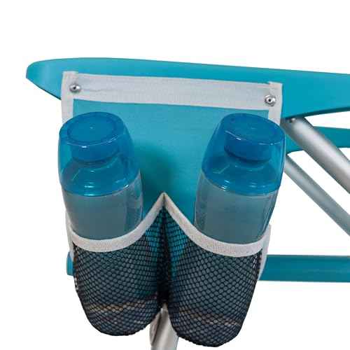 Nautica 5 Position Aluminum Backpack Beach Chair with Pillow