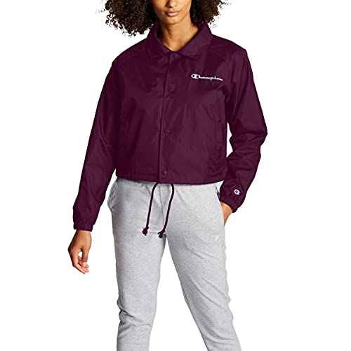 Champion womens Heritage Woven Coaches Jacket