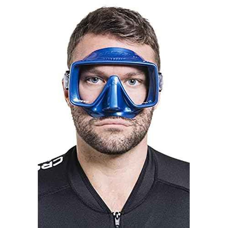 Cressi Frameless Adult Scuba Diving Mask: Wide Visibility, Silicone Skirt: SF1 : Quality Since 1946