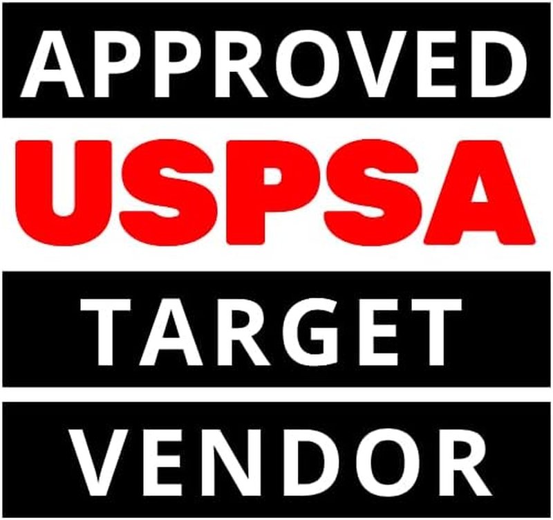 USPSA/IPSC Cardboard Targets - Competition Torso Silhouette Shooting | Made in USA