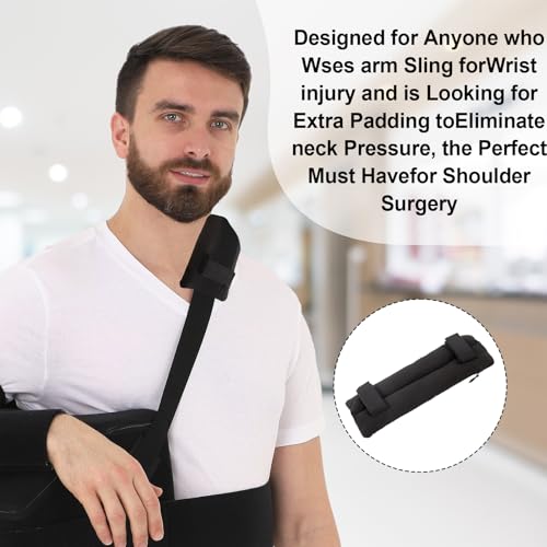 Strap Cushion for Arm Sling,Shoulder Brace Carry Strap Pillow Arm Elbow Wrist Injury Support Strap Pad Padding Pillow for Women Men and Kids Neck Pad Shoulder Brace Carry Pillows
