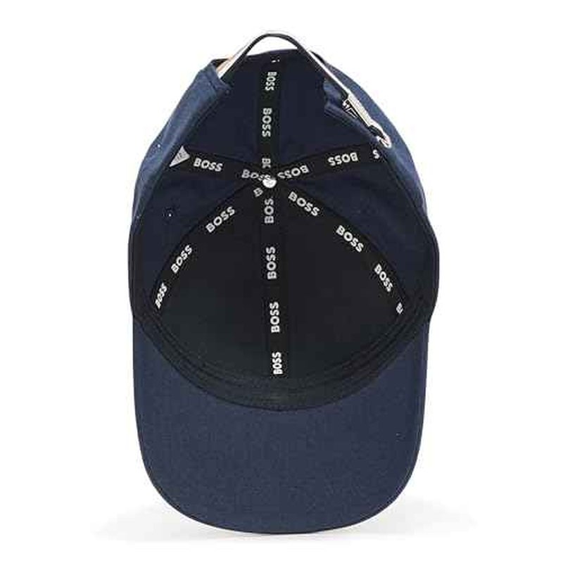 BOSS Mens Small Logo Cotton Twill Baseball Hat