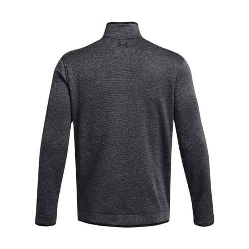 Under Armour Men's Storm SweaterFleece Quarter Zip, (001) Black/White/Black, Small