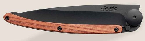 deejo 27g Linerlock Coralwood