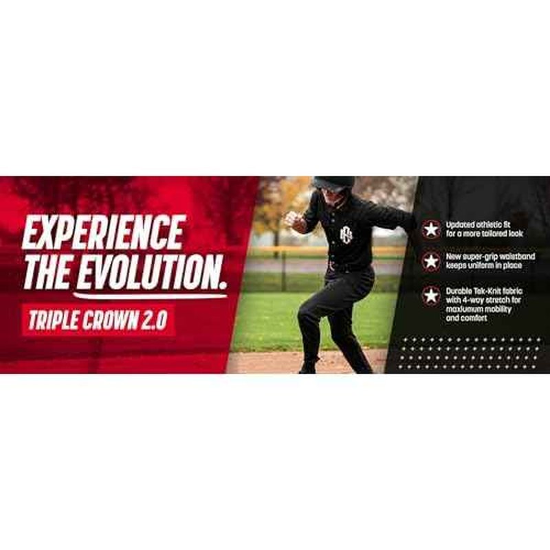 CHAMPRO Boys Triple Crown 2.0 Open Bottom Baseball Pants