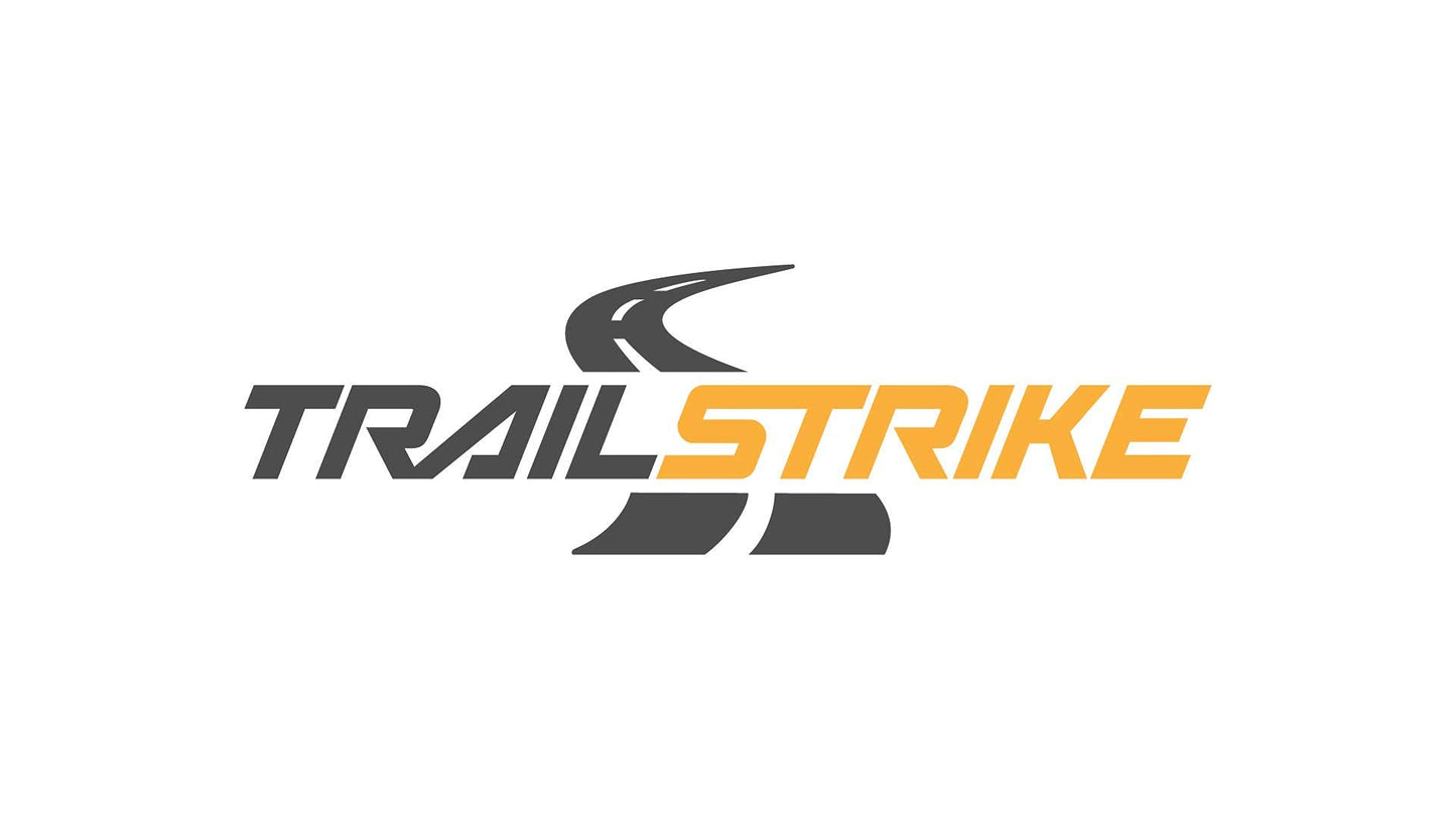 Trailstrike LED Motorcycle Bike Bicycle Red Rear Helmet Light Lamp for Night Riding Safety Warning Tail Lights Mode with Rechargeable Battery & USB Cable TS-101-A