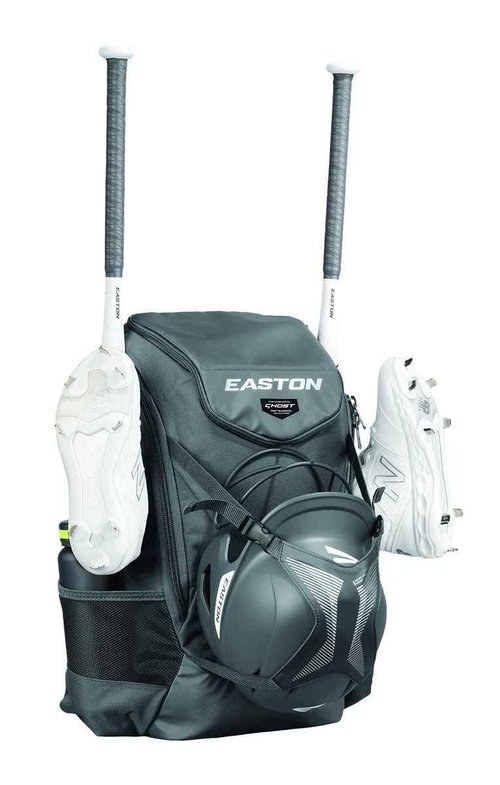 Easton | GHOST NX Backpack Bag Series | Adult | Team Logo Embroidery Panel | Charcoal