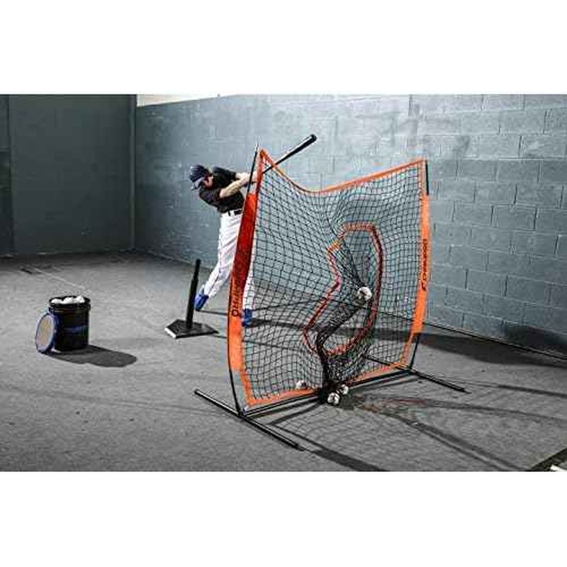 CHAMPROCHAMPRO MVP Portable Steel Frame Multi-Sport Sock Net, Baseball/Softball Collection Screen
