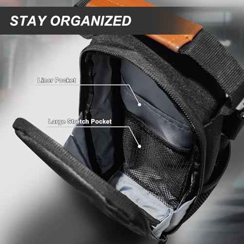 Magnetic Gym Bag Sling Bag for Men/Women,Magnet Water Bottle Gym Bag Company,Cross Body Water Bottle Holder Bags for Travel, Work and Sports,Gym Accessories