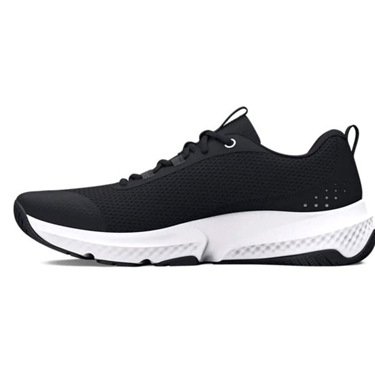 Under Armour Women's Dynamic Select, (001) Black/White/Black, 12, US