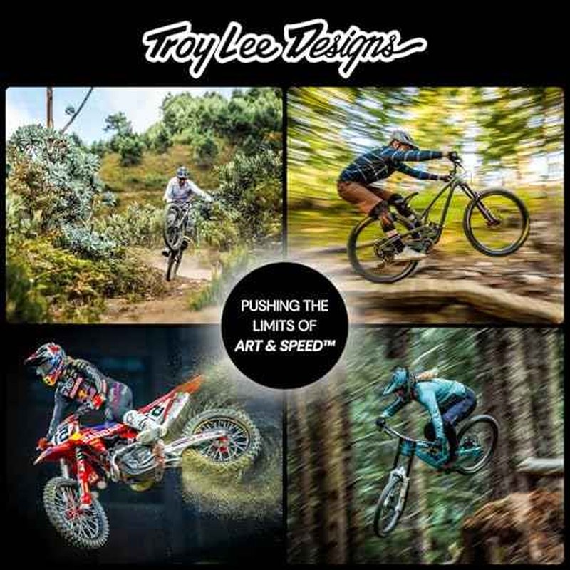 Troy Lee Designs - Youth FLOWLINE Helmet; Point Dark Indigo OSFA