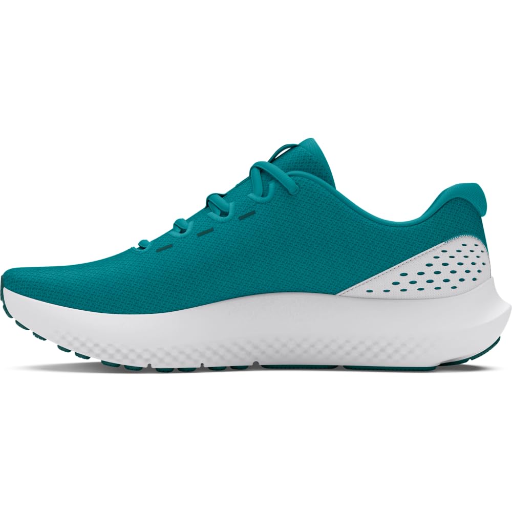Under Armour Men's Charged Surge 4, (300) Circuit Teal/Halo Gray/Hydro Teal, 13, US