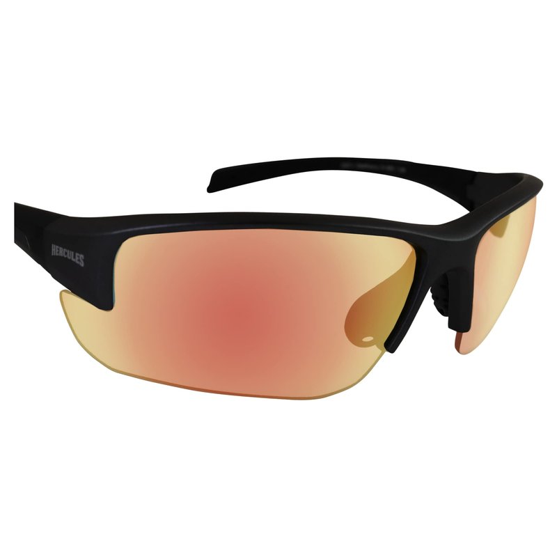 Global Vision GTR Hercules 7 Auto-Darkening Photochromic Safety Sunglasses Black Frame G-Tech Red Lens ANSI Z87.1+