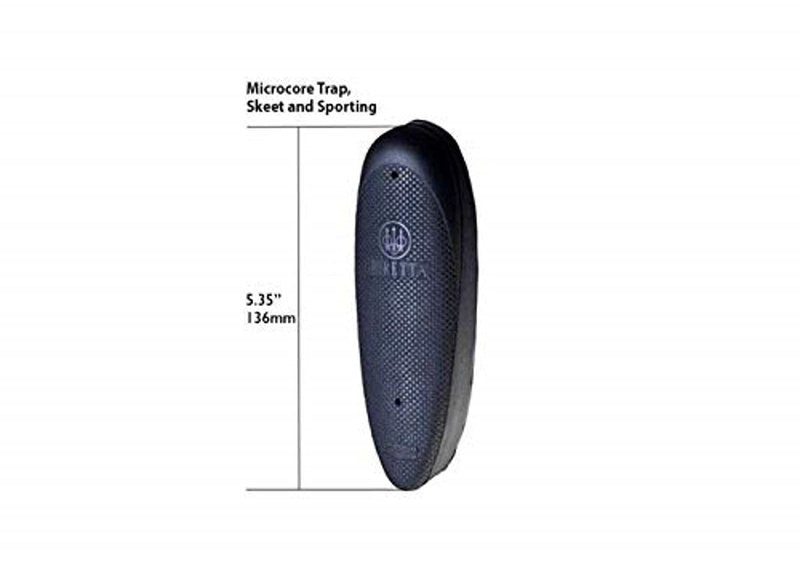 Beretta Micro-Core Skeet and Sporting Rubber Recoil Pad, .91" Thickness, Black