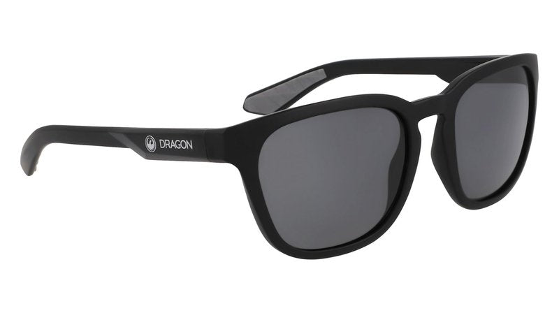 Dragon Sunglasses DR DUNE LL H 20 POLAR 002 Matte Black H2o/Ll Smoke