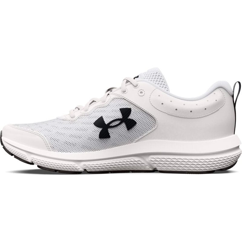 Under Armour Men's Charged Assert 10, (102) White/Black/Black, 12.5, US