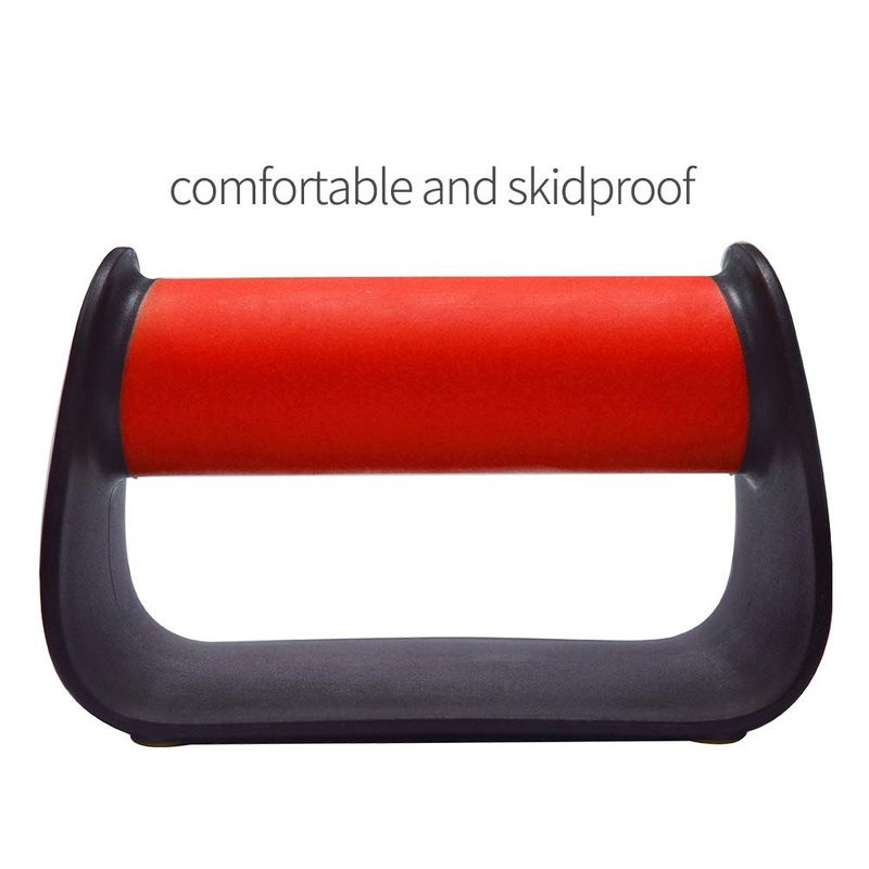 Feishibang Pushup Claw for Dielen Tragbare Push Up Bars for Menschen Fitness Home Workout Geräte, Farbe Rot