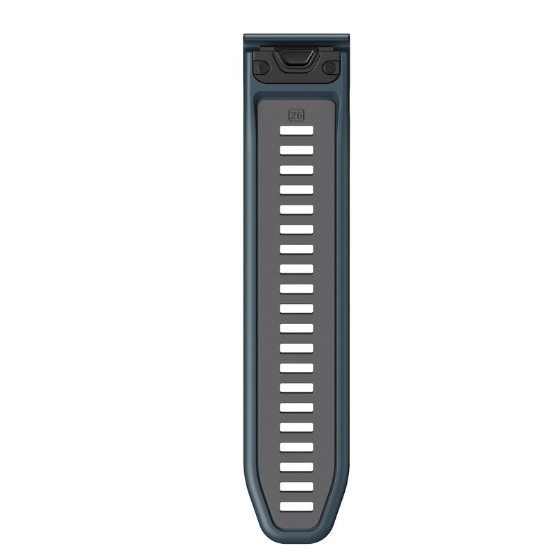 NotoCity for Fenix 7X Pro/6X Pro Band for Fenix 6X Strap Fenix 7X Band 26mm Width Fenix 5X Plus Wristband for Decent Mk2i/tactix Delta/tactix 7 Pro/tactix 7 AMOLED Soft Silicone Watch(Slate-Gray)