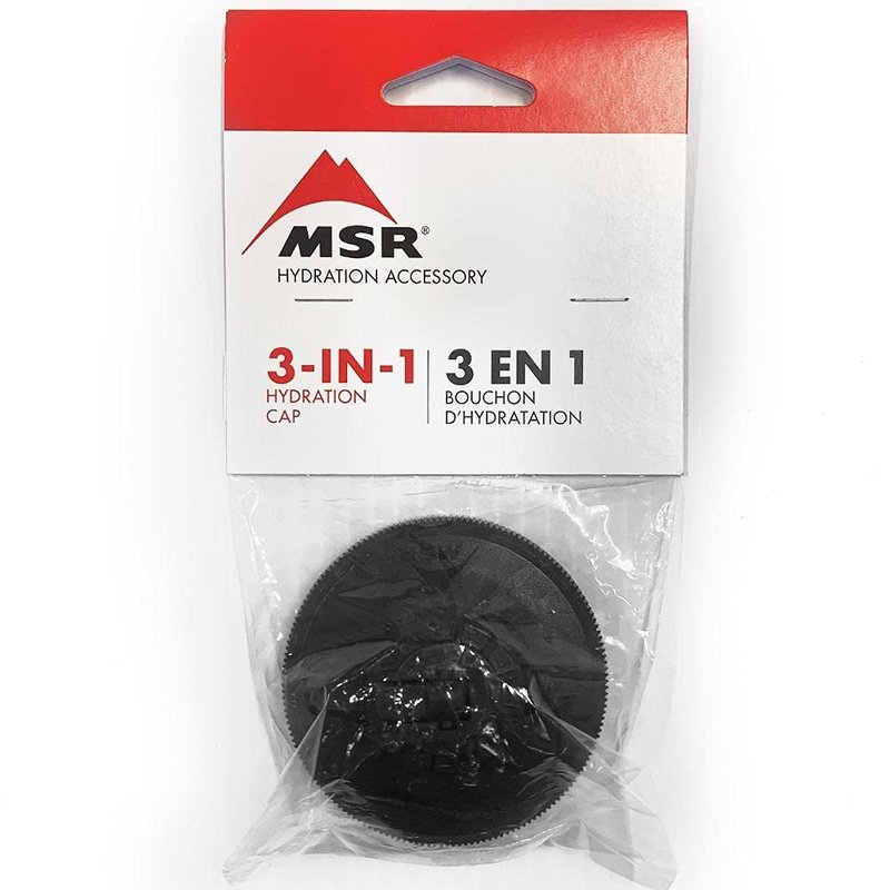 MSR 3 in 1 Cap Water Storage Systems, Black