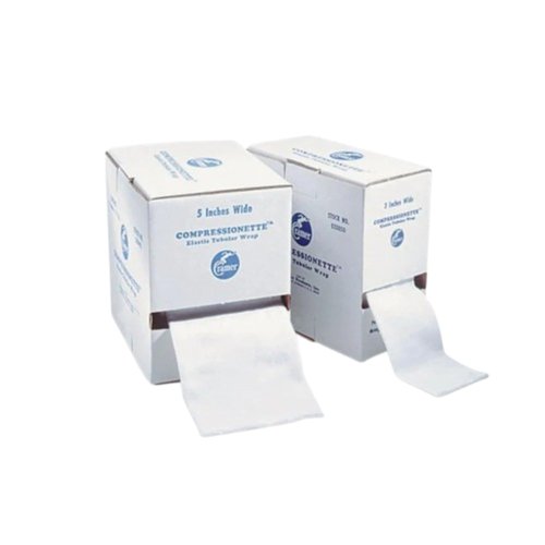 Cramer Compressionette, Tubular Bandage, Provides Compression and Reduces Arm/Leg Swelling, Prevents Turf Burn for Football, Soccer, and Lacrosse, Athletic Training Room Supplies, 3" X 11 Yard, White